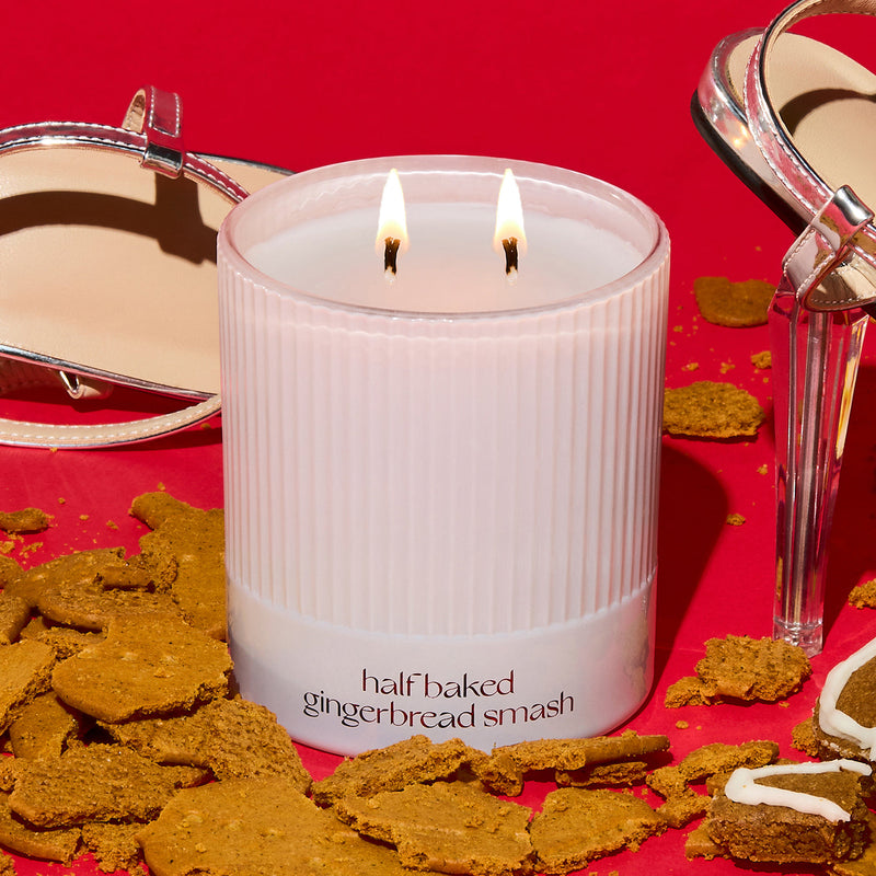Half Baked Gingerbread Smash Candle