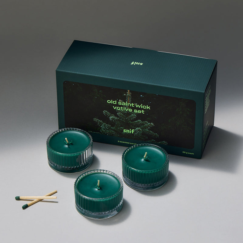 Old Saint Wick Votive Set