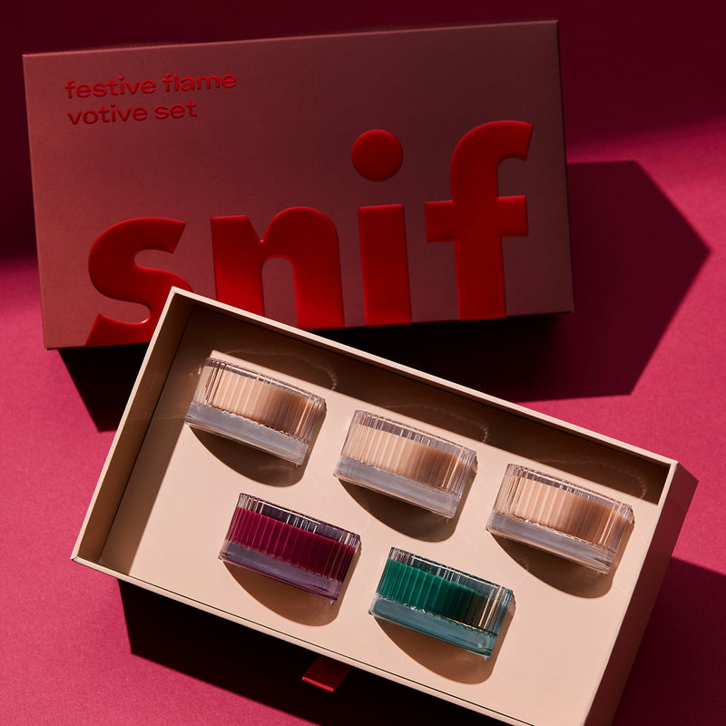 Festive Flame Votive Set
