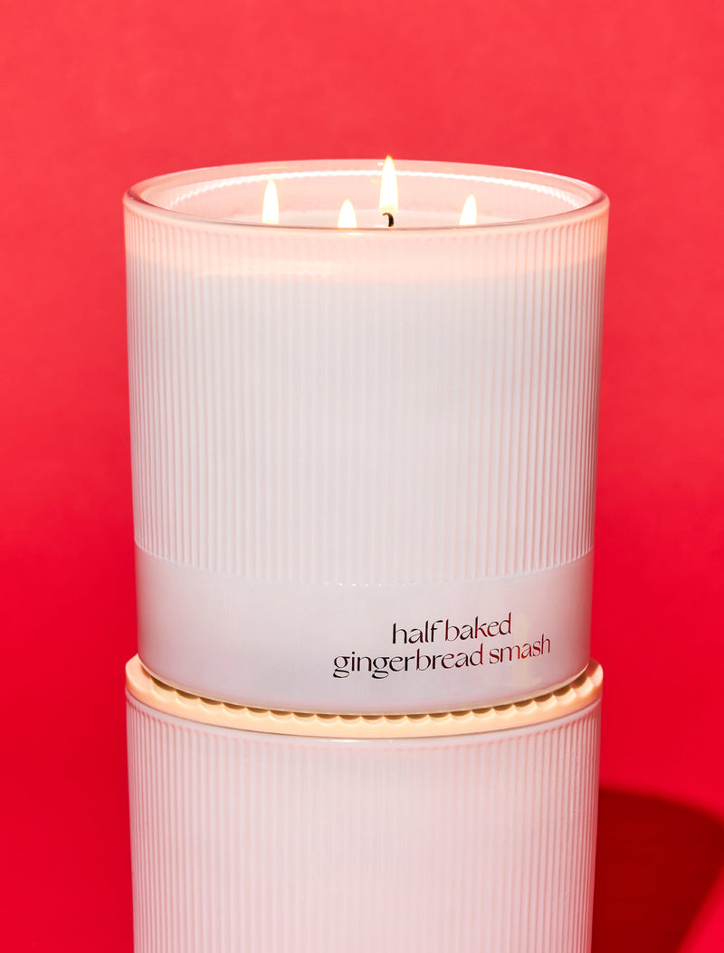 Half Baked Gingerbread Smash Candle