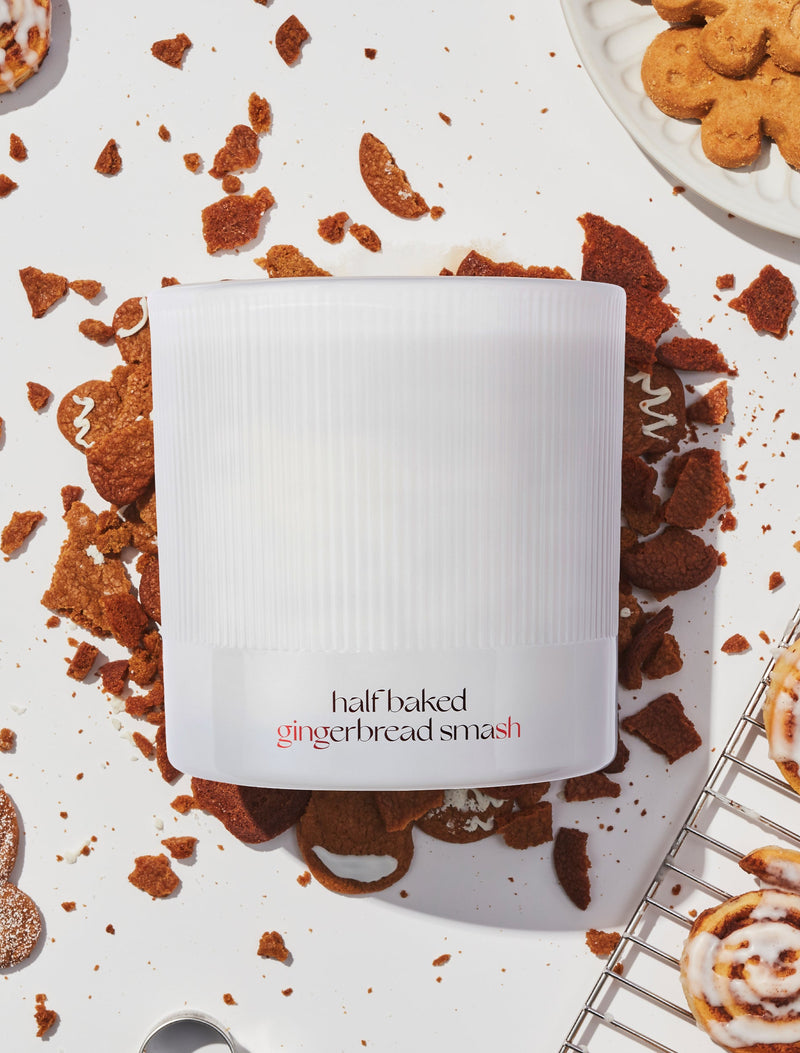Half Baked Gingerbread Smash Candle