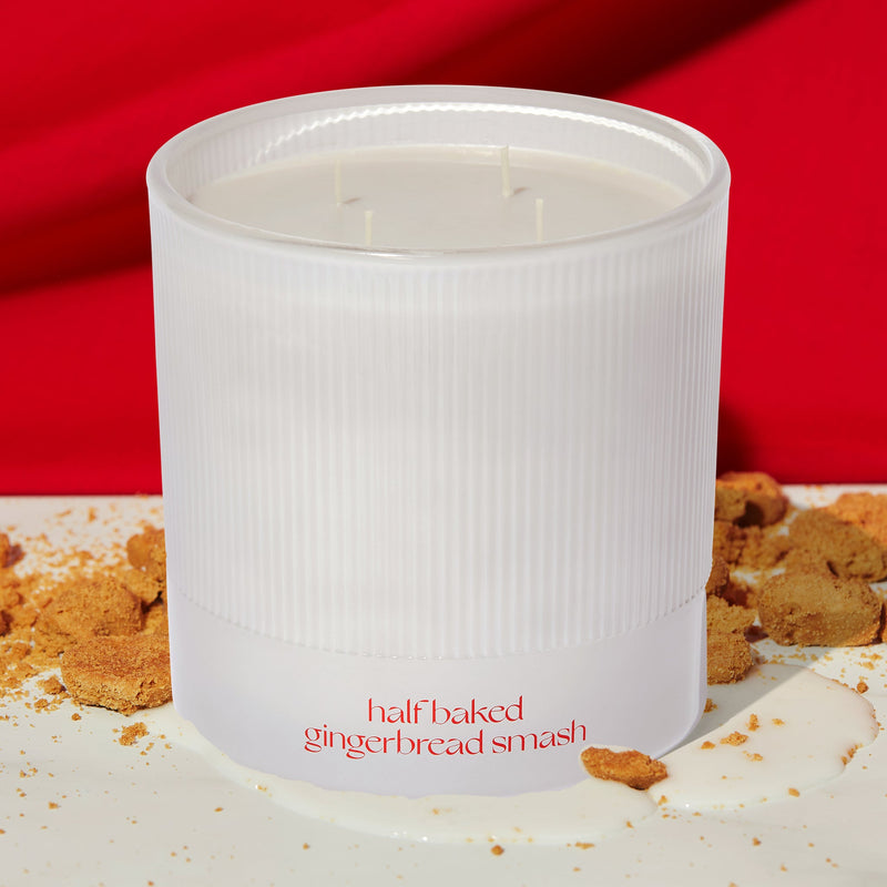 Half Baked Gingerbread Smash Candle