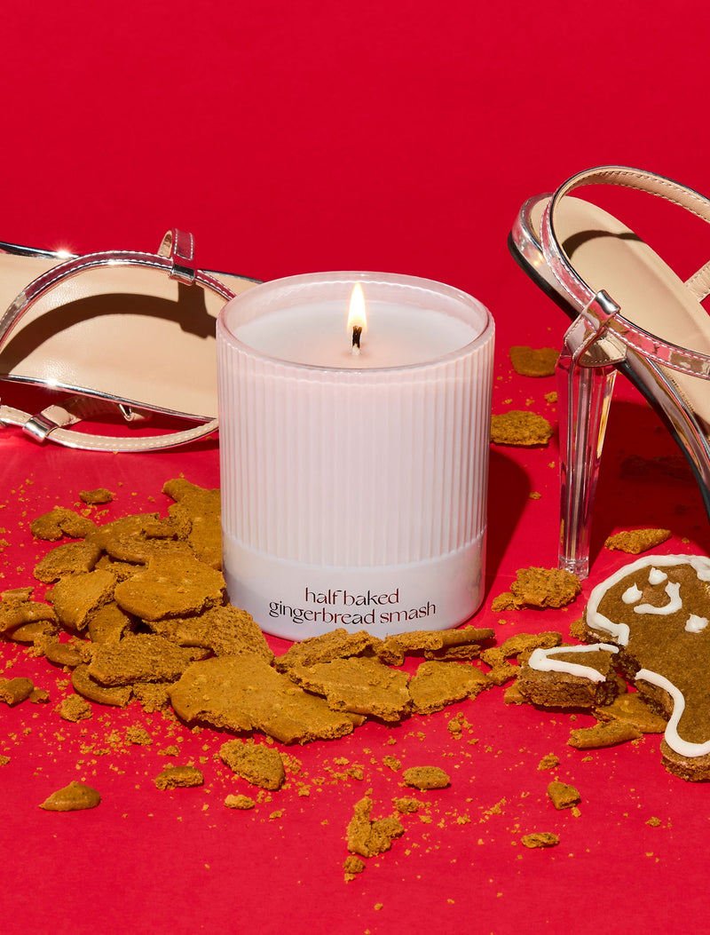 Half Baked Gingerbread Smash Candle