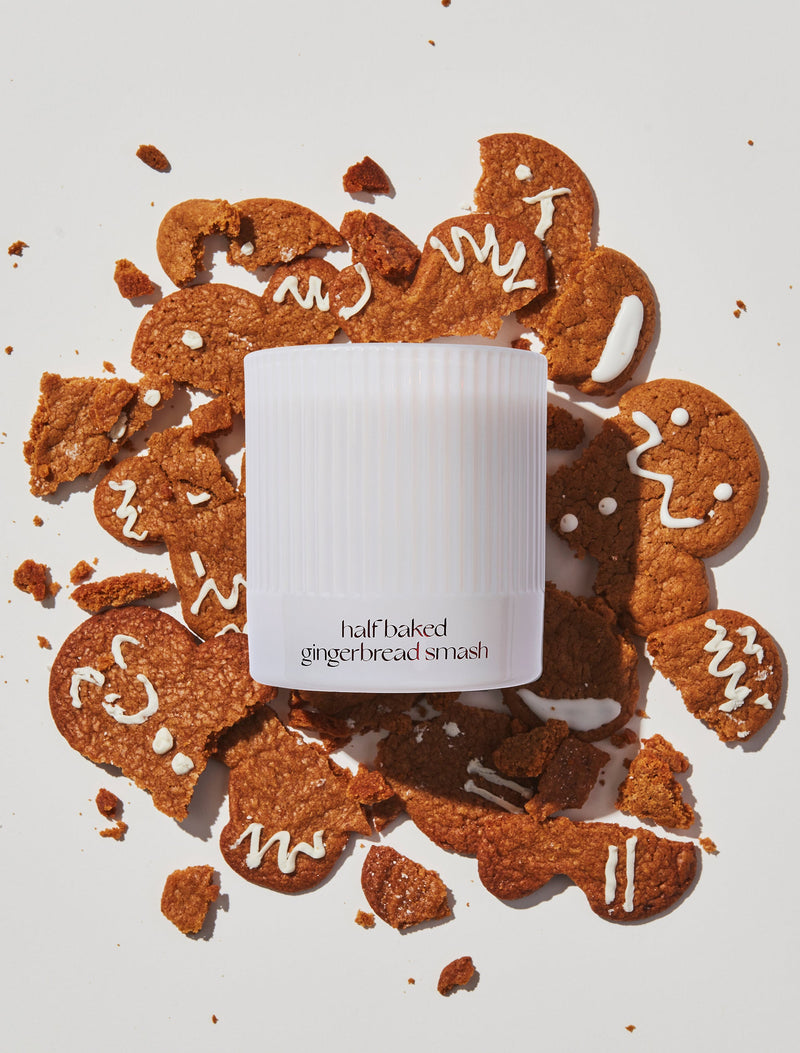 Half Baked Gingerbread Smash Candle