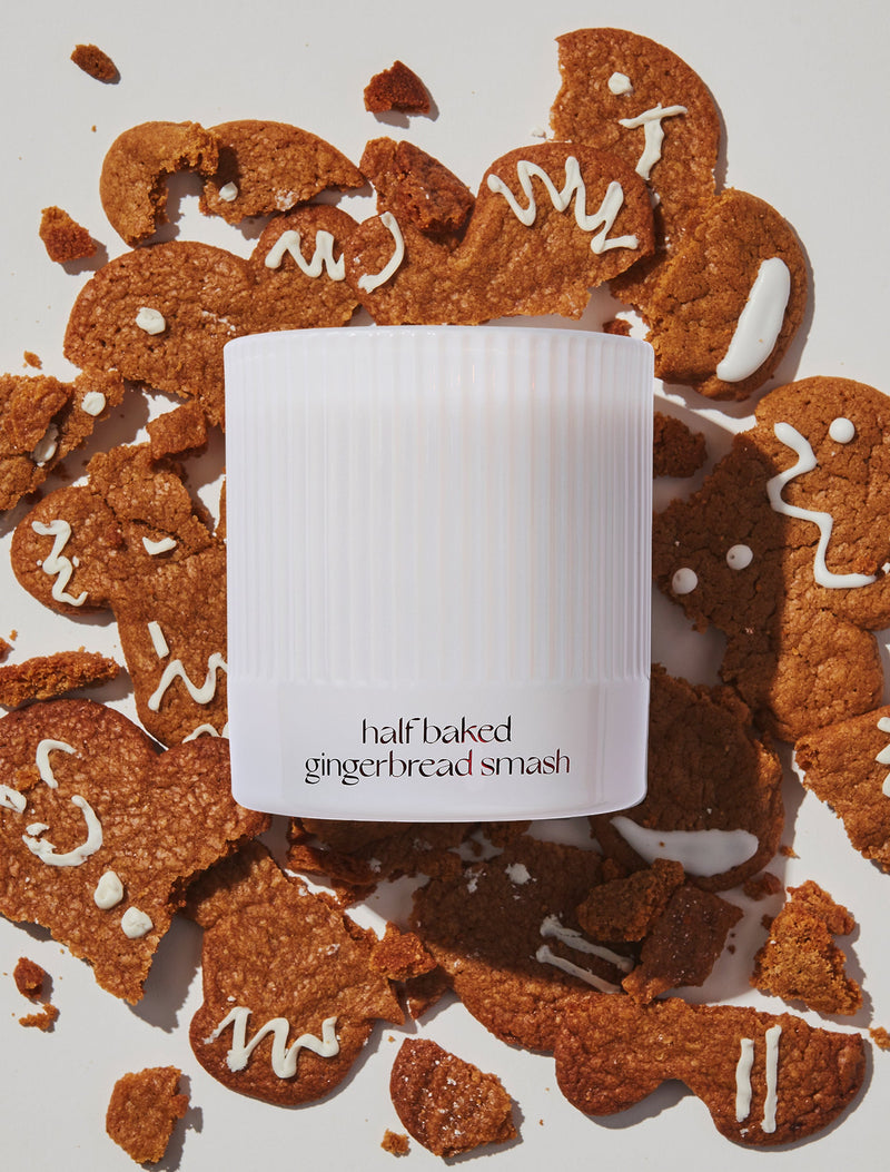 Half Baked Gingerbread Smash Candle