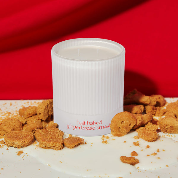 Half Baked Gingerbread Smash Candle