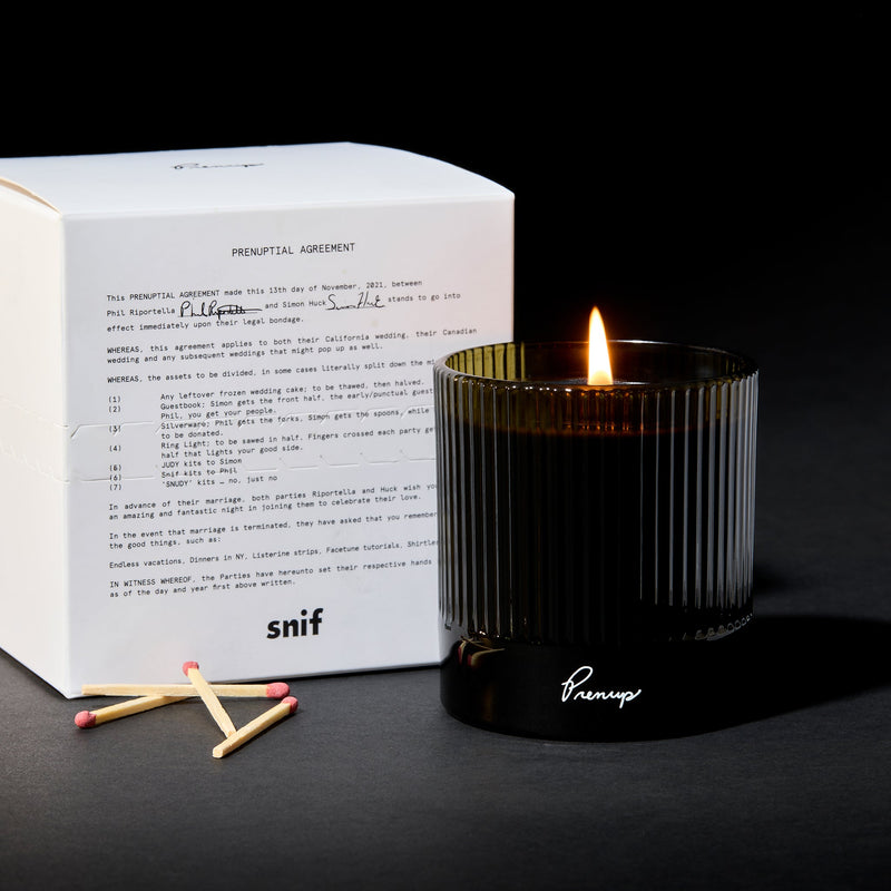 Prenup Candle